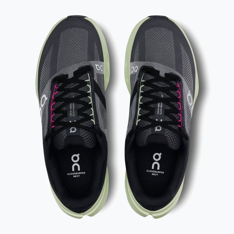 Dámska bežecká obuv On Cloudsurfer Next black/lima 13