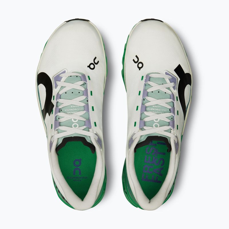 Pánske bežecké topánky On Running Cloudmonster Hyper white/mint 6