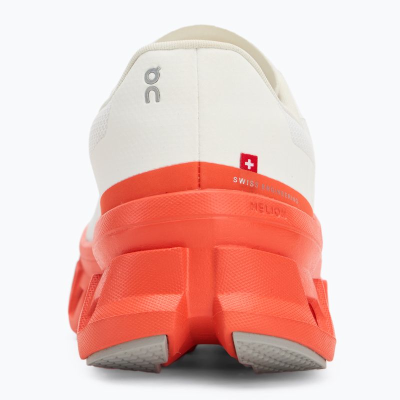 Dámske bežecké topánky On Cloudmonster white/flame 6