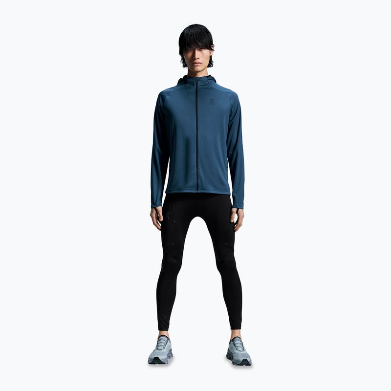 Pánska mikina On Climate Zip Hoodie blue 2