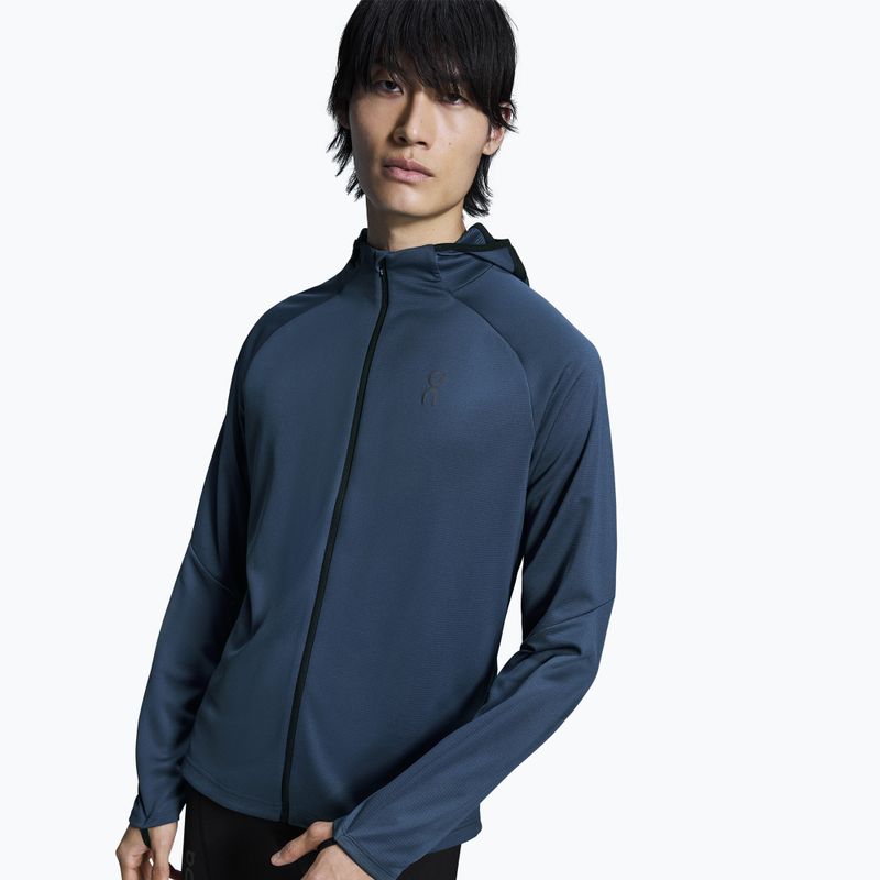 Pánska mikina On Climate Zip Hoodie blue 5