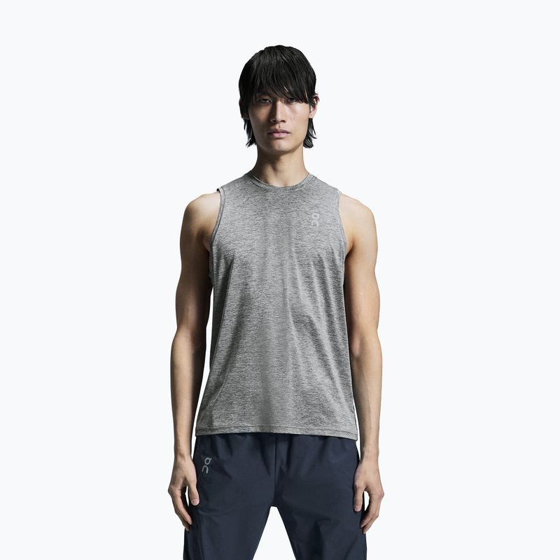 Pánske bežecké tielko On Core Tank heather grey