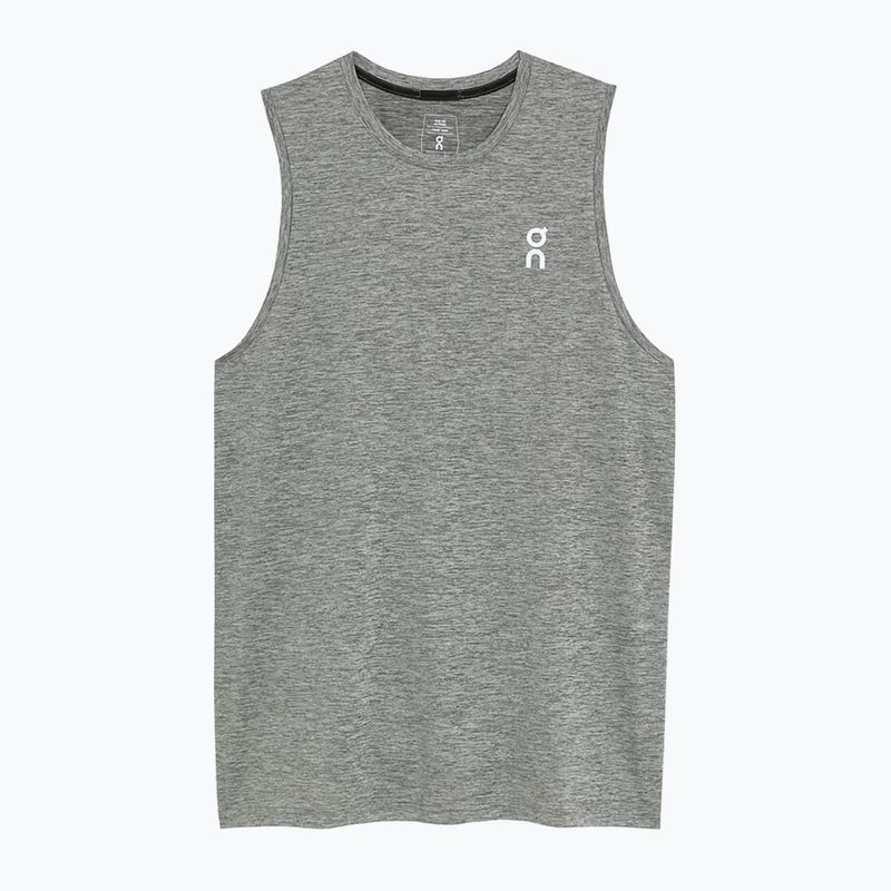 Pánske bežecké tielko On Core Tank heather grey 6