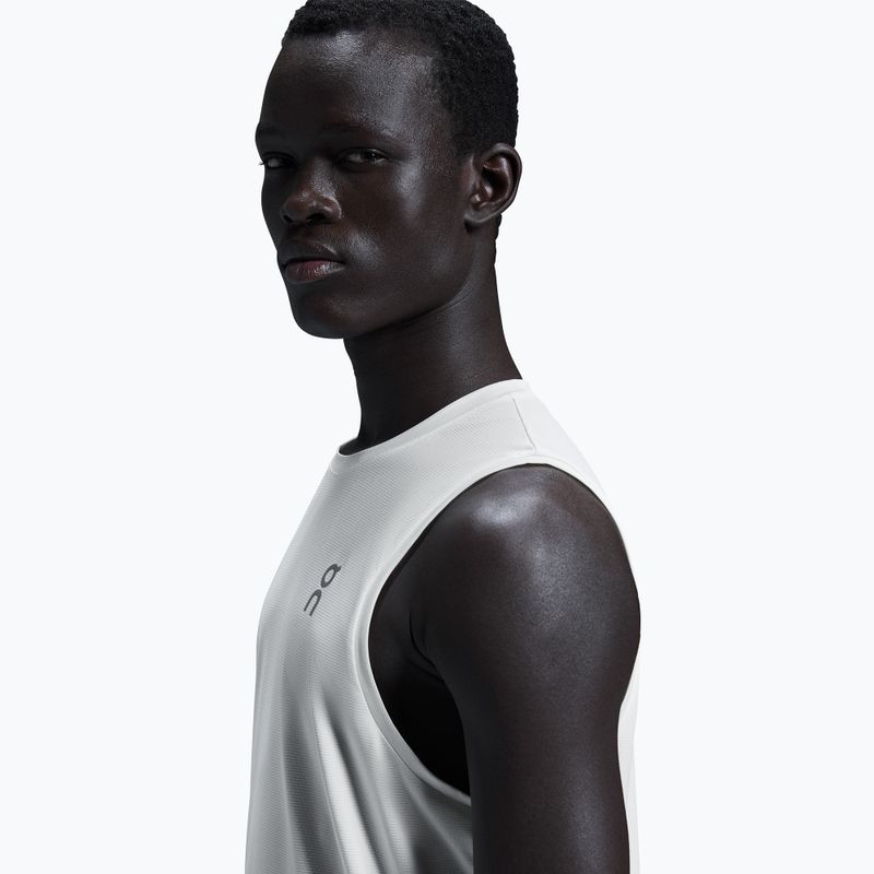 Pánske bežecké tielko On Core Tank undyed-white 5