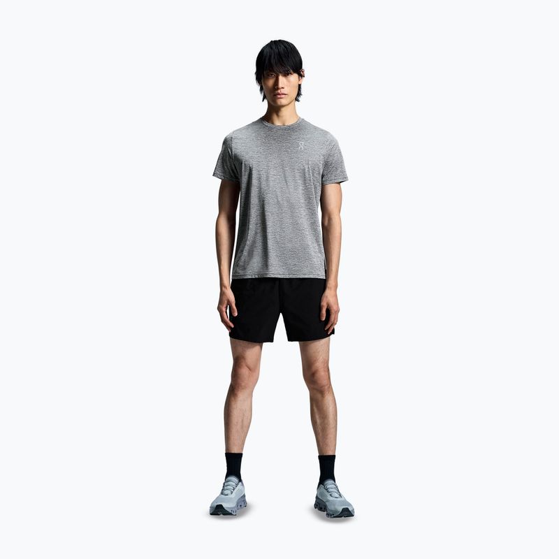 Pánske bežecké tričko On Core-T heather gray 2
