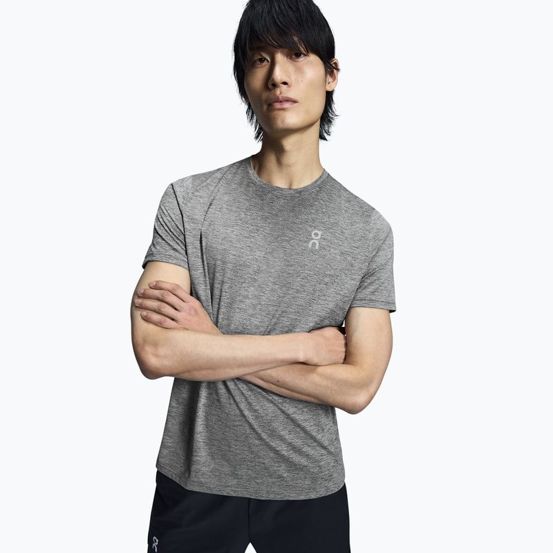 Pánske bežecké tričko On Core-T heather gray 4
