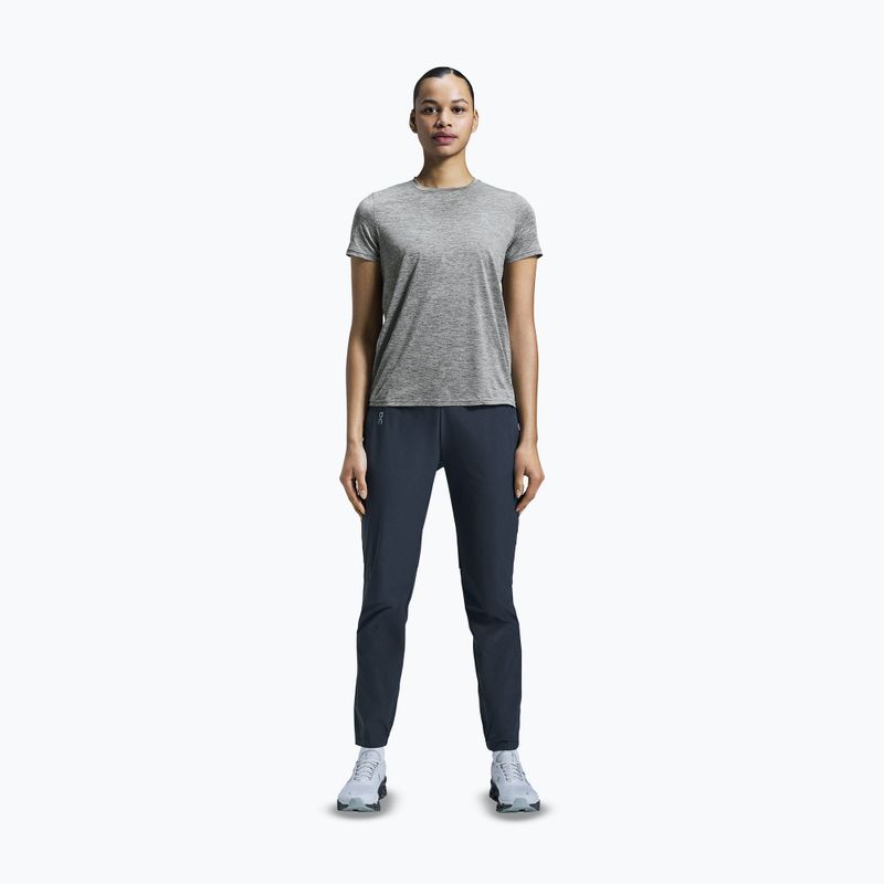 Dámske bežecké tričko On Running Core-T heather gray 2