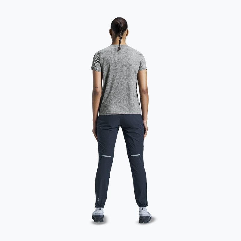 Dámske bežecké tričko On Running Core-T heather gray 3