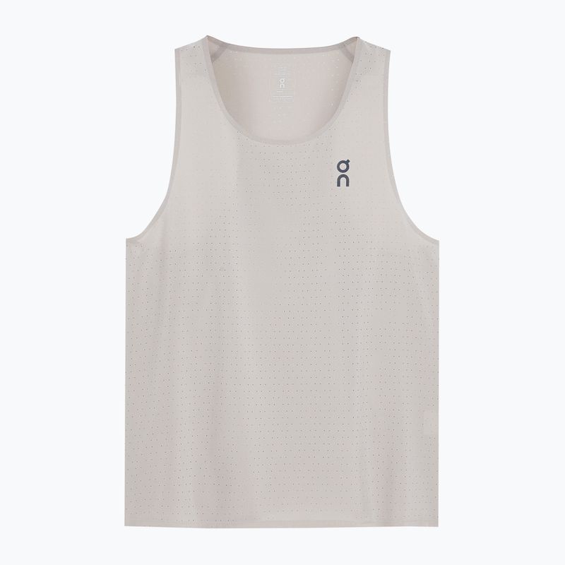 Pánske bežecké tielko On Race Singlet pearl 6