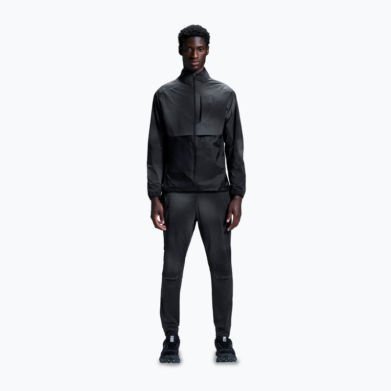 Pánske bežecké nohavice On Running Weather Pants Lumos black 2
