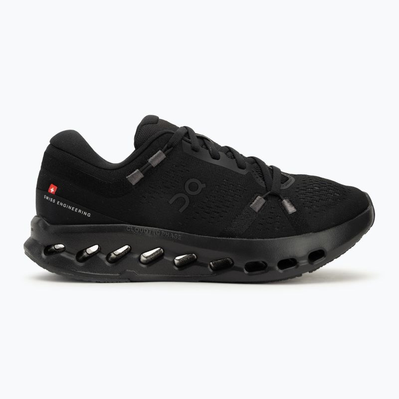 Dámske bežecké topánky On Cloudsurfer 2 black/black 2