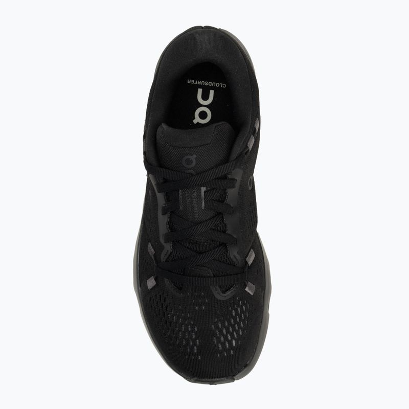 Dámske bežecké topánky On Cloudsurfer 2 black/black 5