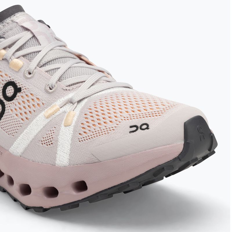 Dámske bežecké topánky On Running Cloudsurfer Trail silver/mauve 7