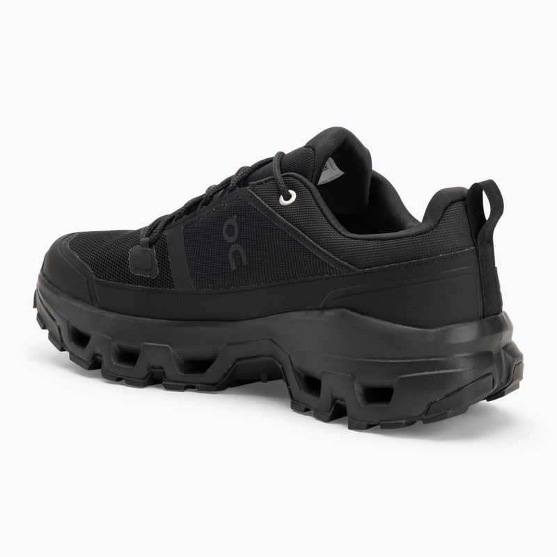 Pánske topánky On Cloudrock Low Waterproof black/black 3