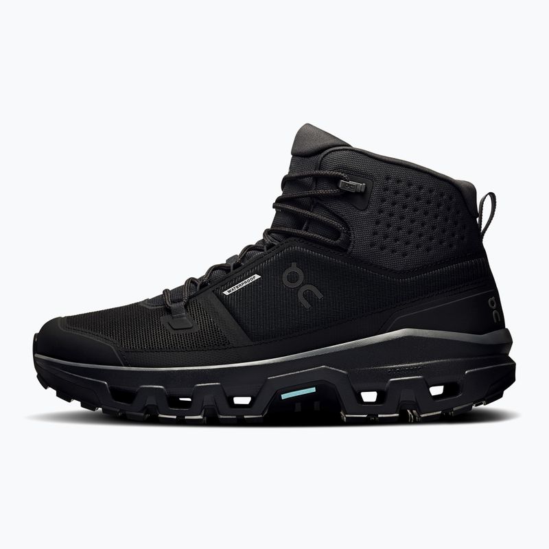 Pánske topánky On Running Cloudrock Mid Waterproof black/black 2