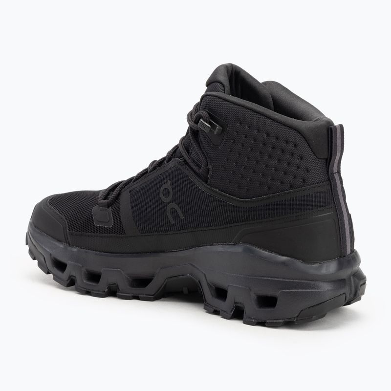 Pánske topánky On Running Cloudrock Mid Waterproof black/black 3