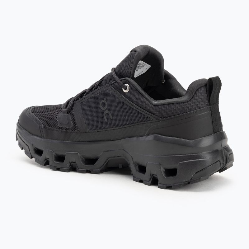 Dámske topánky On Running Cloudrock Low Waterproof black/black 3