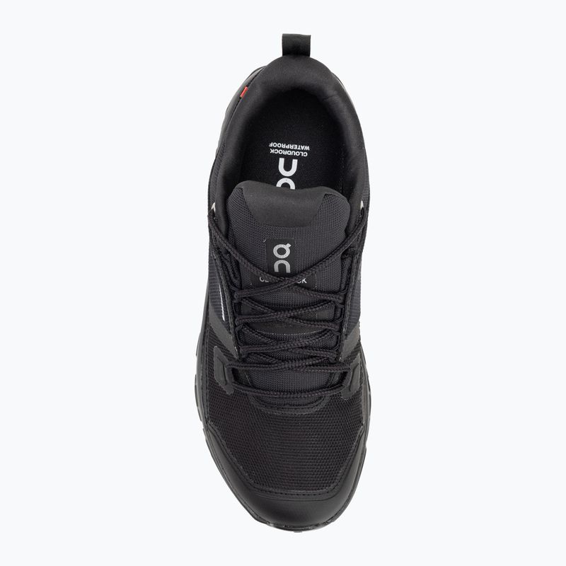 Dámske topánky On Running Cloudrock Low Waterproof black/black 5