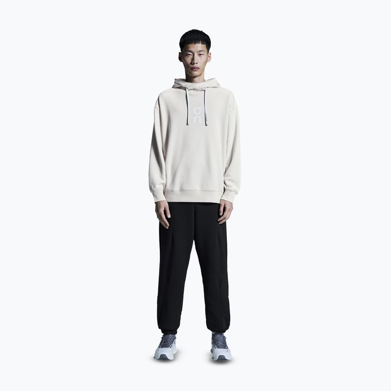 Pánska mikina On Running Club Hoodie silver 2