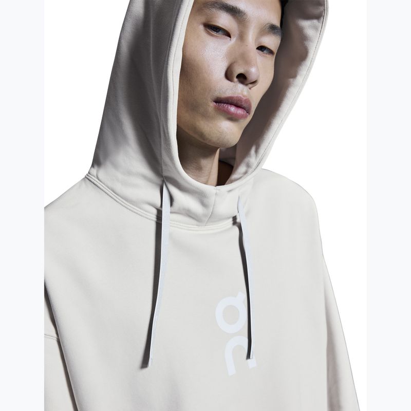 Pánska mikina On Running Club Hoodie silver 6