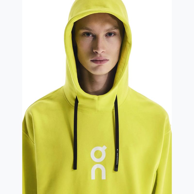 Pánska mikina On Club Hoodie lime 4