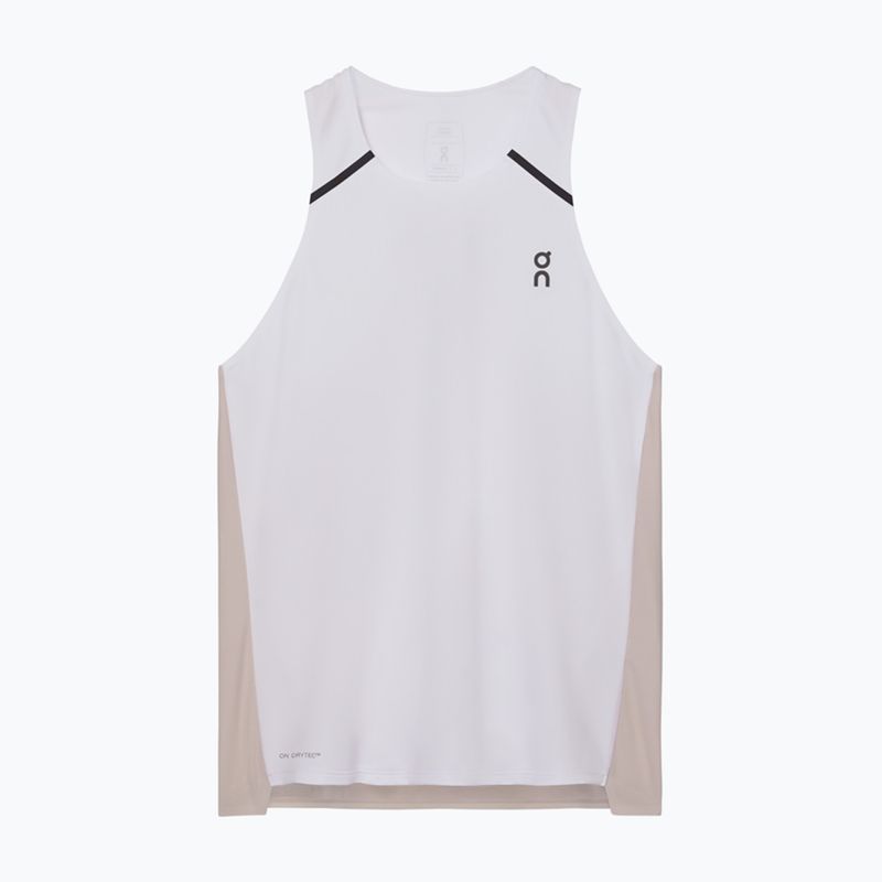 Dámske bežecké tričko On Performance Tank white/silver 8