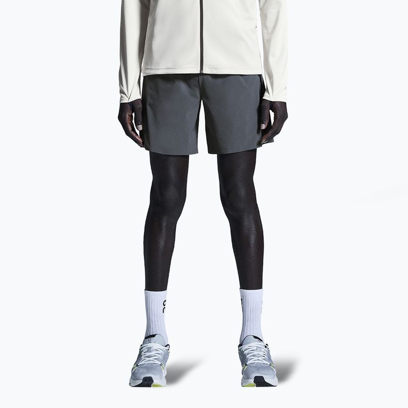 Pánske bežecké šortky On 7" Performance black