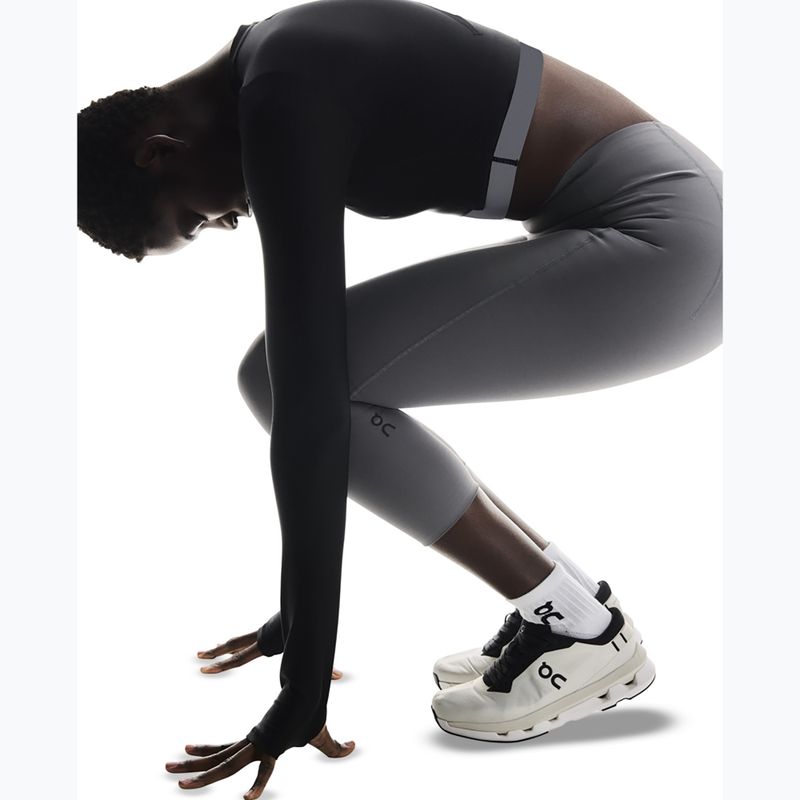 Dámske tréningové tričko longsleeve On Train Crop black 7