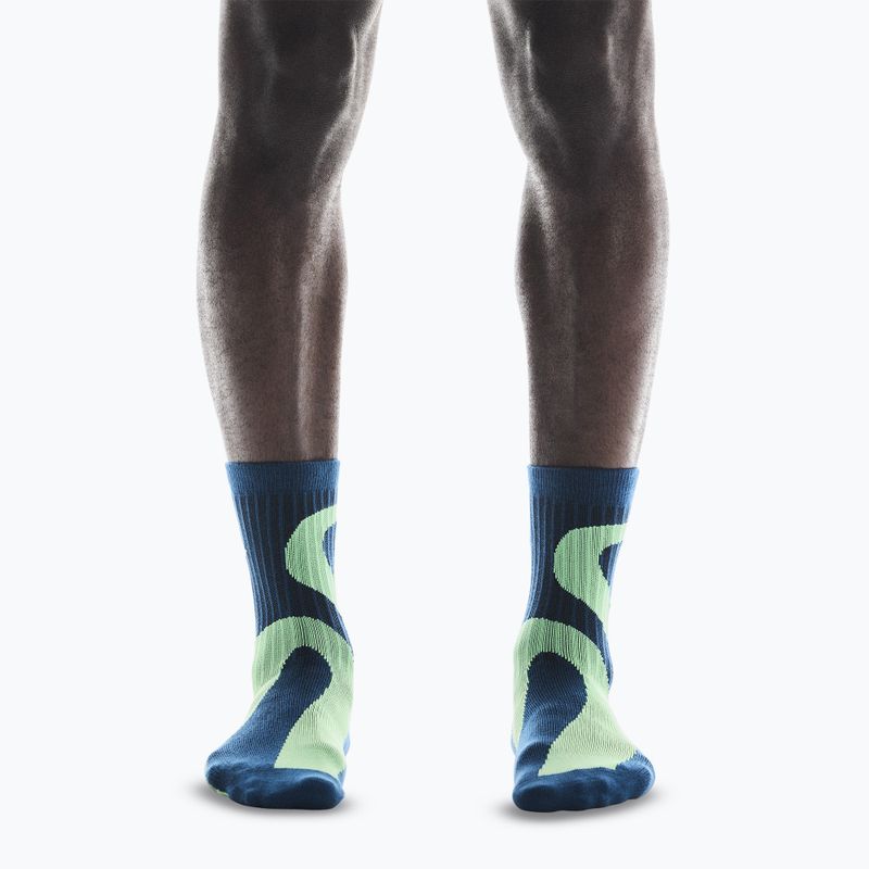 Ponožky On Liquid Logo High 2 pary limelight/ružová 3