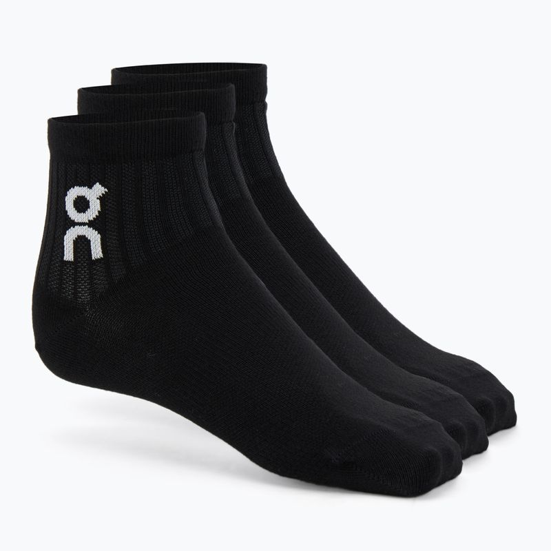 Ponožky On Running Logo High 3 pary biele
