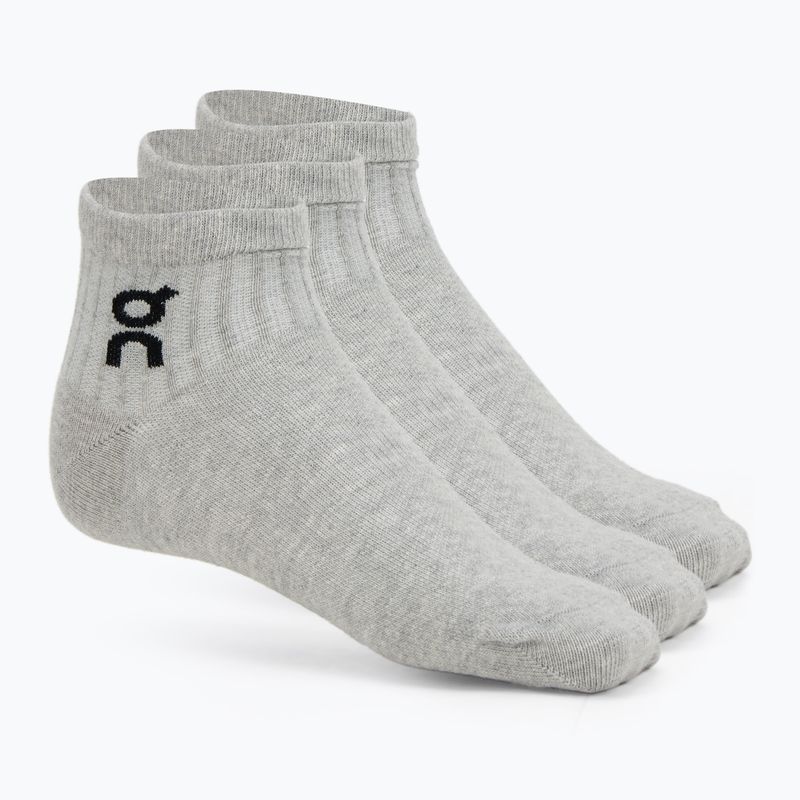 Ponožky On Running Logo Sock Mid 3 pary black