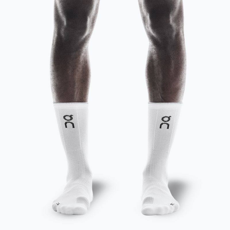 On Performance Run High white/glacier ponožky 2