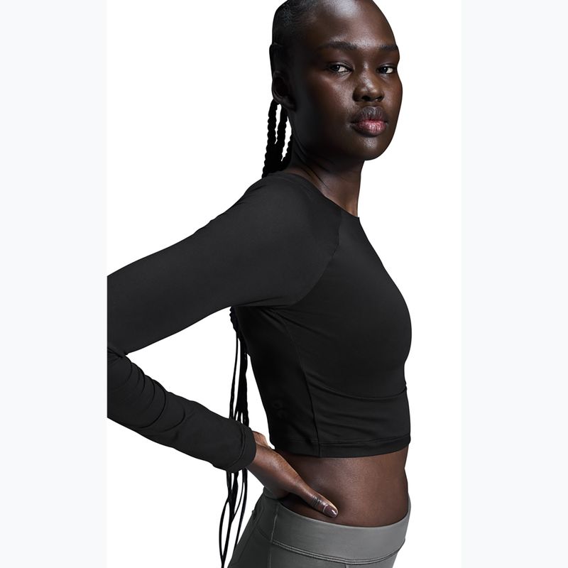 Dámske tréningové tričko longsleeve On Running Studio Long-T Crop black 5