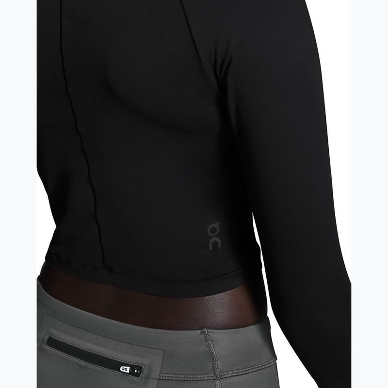 Dámske tréningové tričko longsleeve On Running Studio Long-T Crop black 6