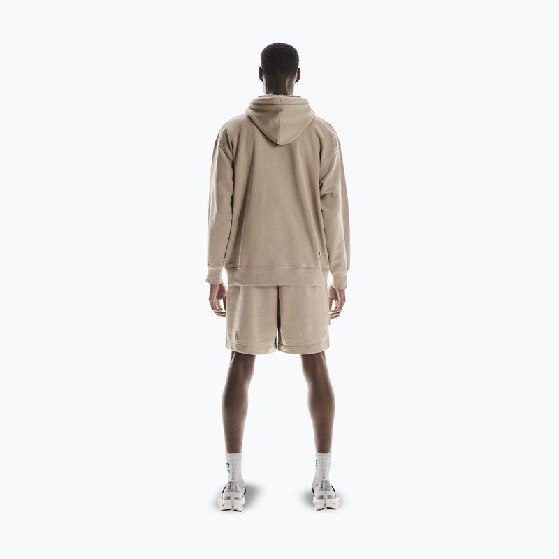 Pánska mikina On Running Club Hoodie desert 3