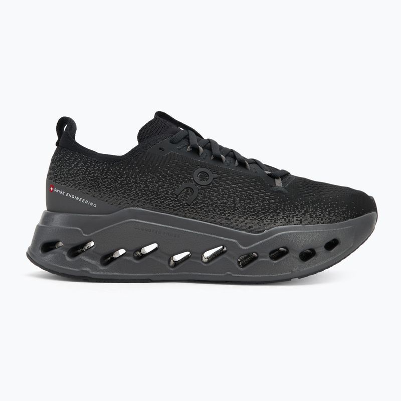 Pánske bežecké topánky On Cloudsurfer  Max Wide black/eclipse 2