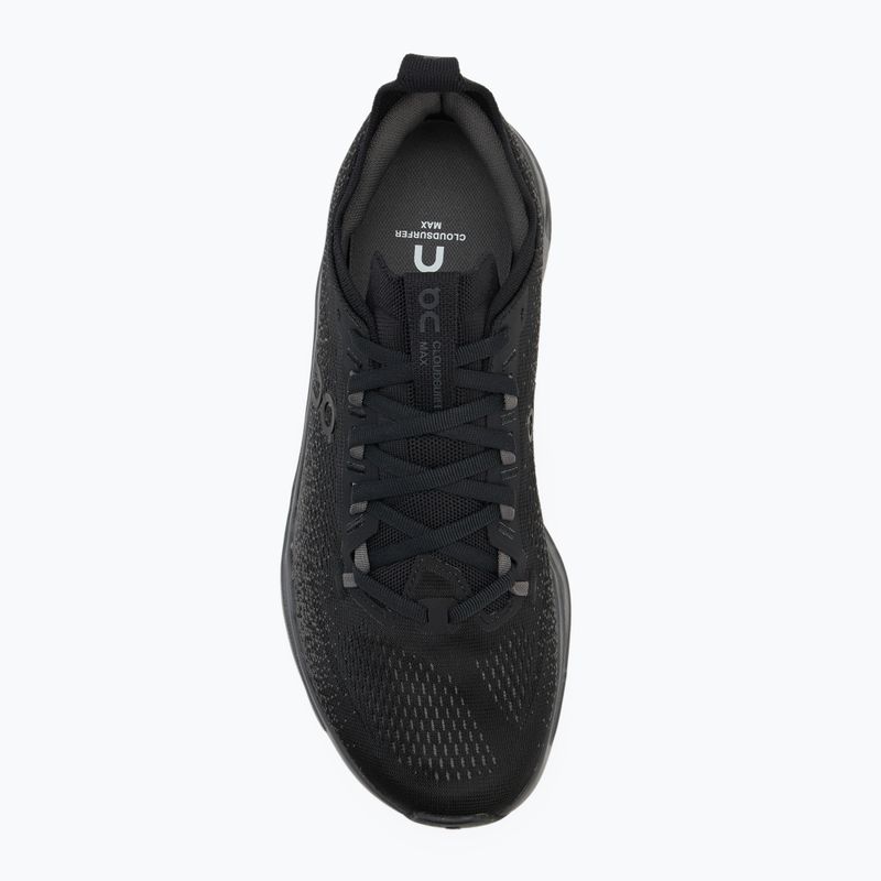 Pánske bežecké topánky On Cloudsurfer  Max Wide black/eclipse 5