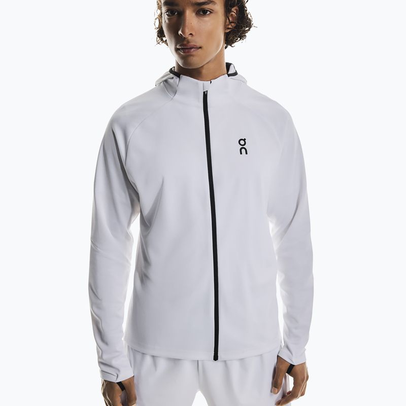 Pánska bežecká mikina On Climate Zip Hoodie white 3