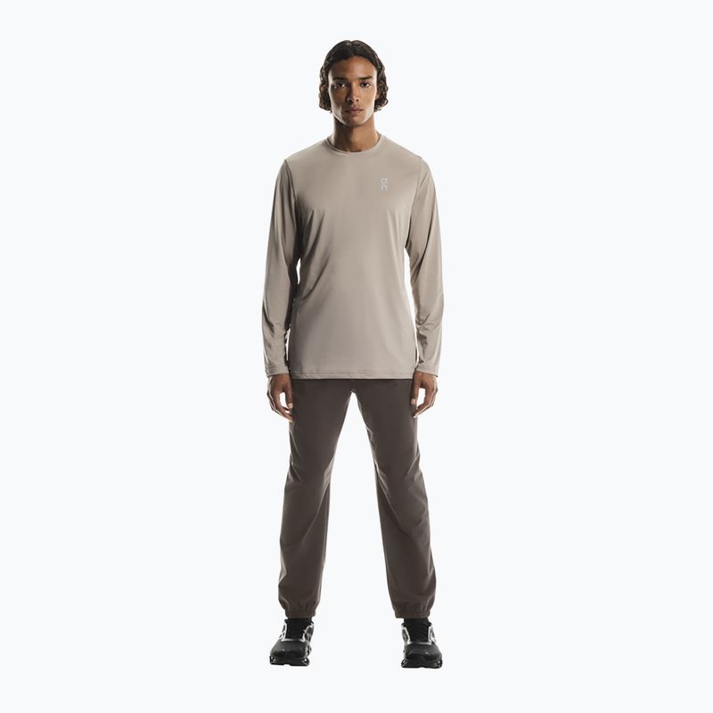 Pánske bežecké tričko longsleeve On Core Long-T undyed-white 2