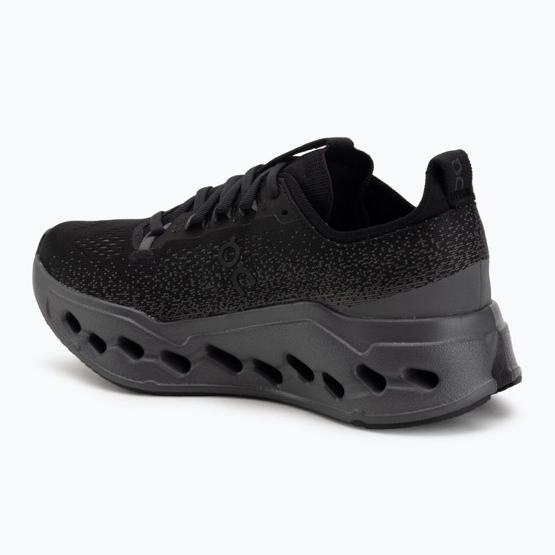 Dámske bežecké topánky On Cloudsurfer Max Wide black/eclipse 3