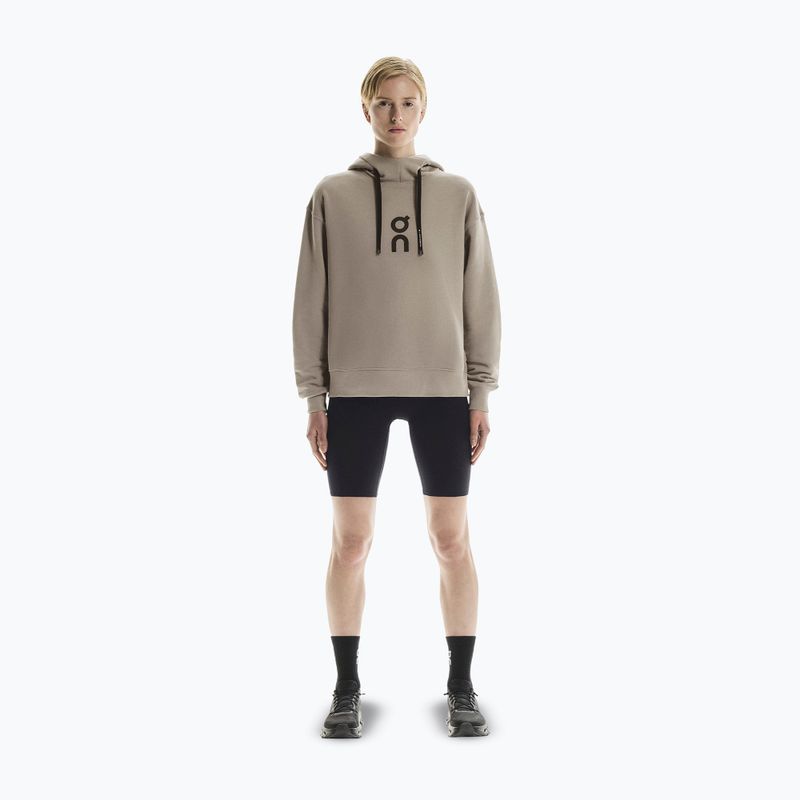 Dámska mikina On Running Club Hoodie desert 2