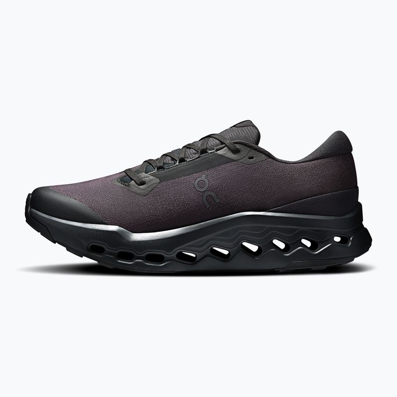 Pánske bežecké topánky On Cloudsurfer Trail 2 Waterproof black/black 9