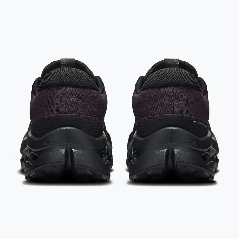 Pánske bežecké topánky On Cloudsurfer Trail 2 Waterproof black/black 11