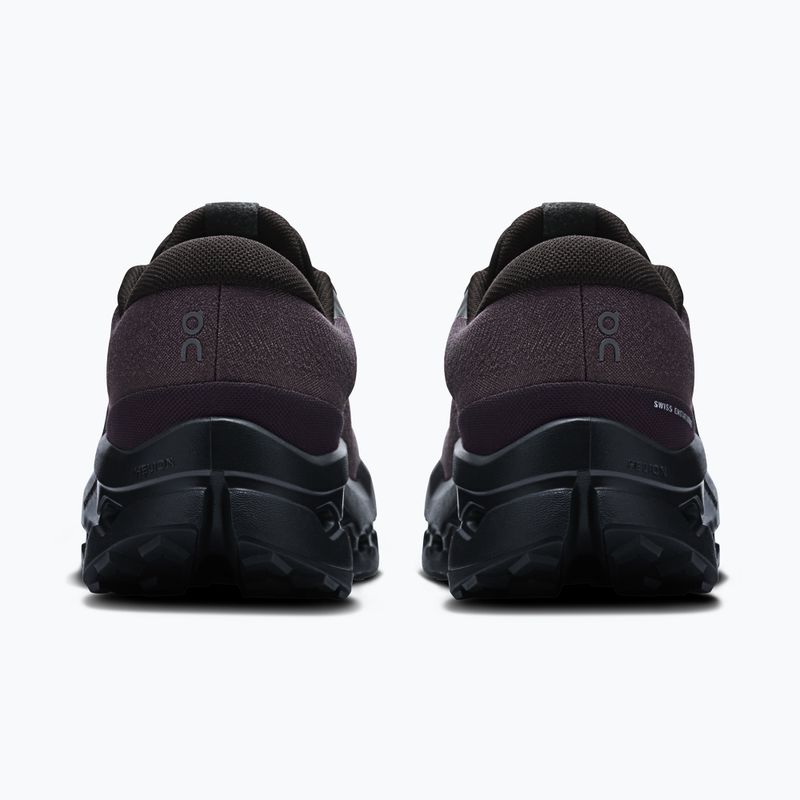 Dámske bežecké topánky On Cloudsurfer Trail 2 Waterproof black/black 4