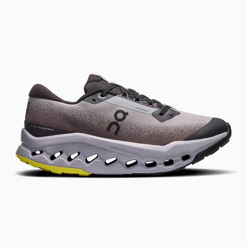 Dámske bežecké topánky On Cloudsurfer Trail 2 Waterproof black/lilac