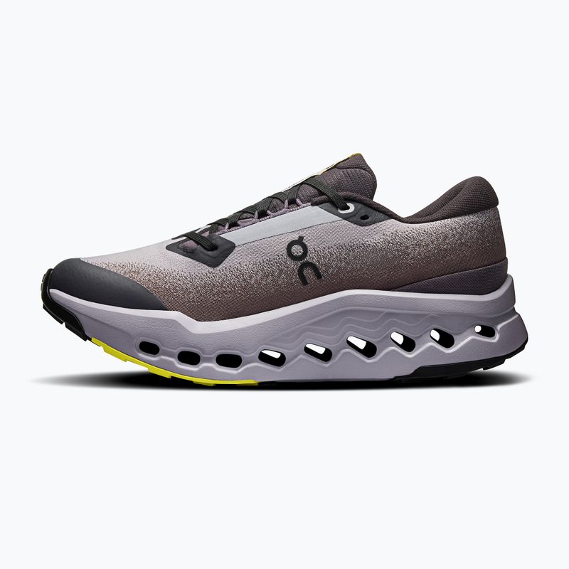 Dámske bežecké topánky On Cloudsurfer Trail 2 Waterproof black/lilac 2