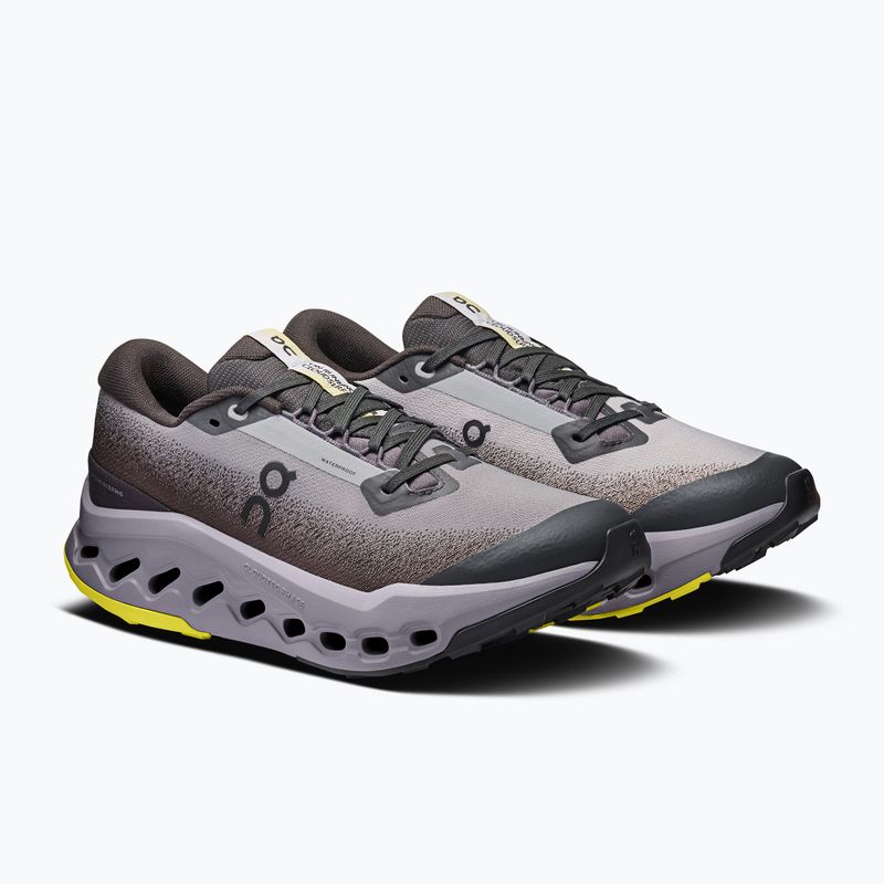 Dámske bežecké topánky On Cloudsurfer Trail 2 Waterproof black/lilac 3