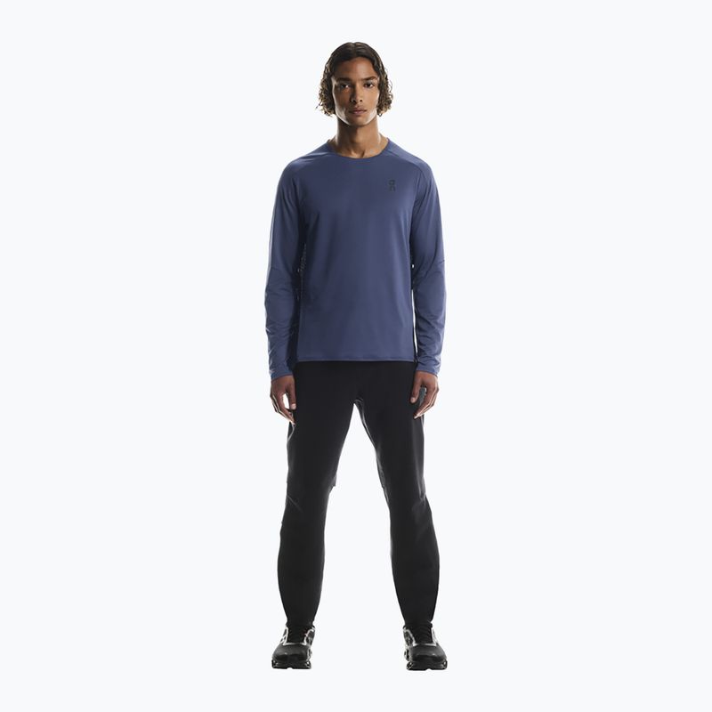 Pánske bežecké tričko longsleeve On Performance Long-T acai/black 2
