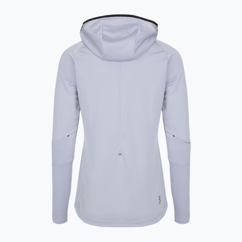 Dámska bežecká mikina On Climate Zip Hoodie lilac 2