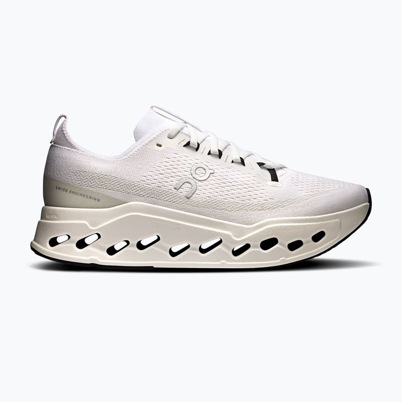 Pánske bežecké topánky On Cloudsurfer  Max Wide white/white 8